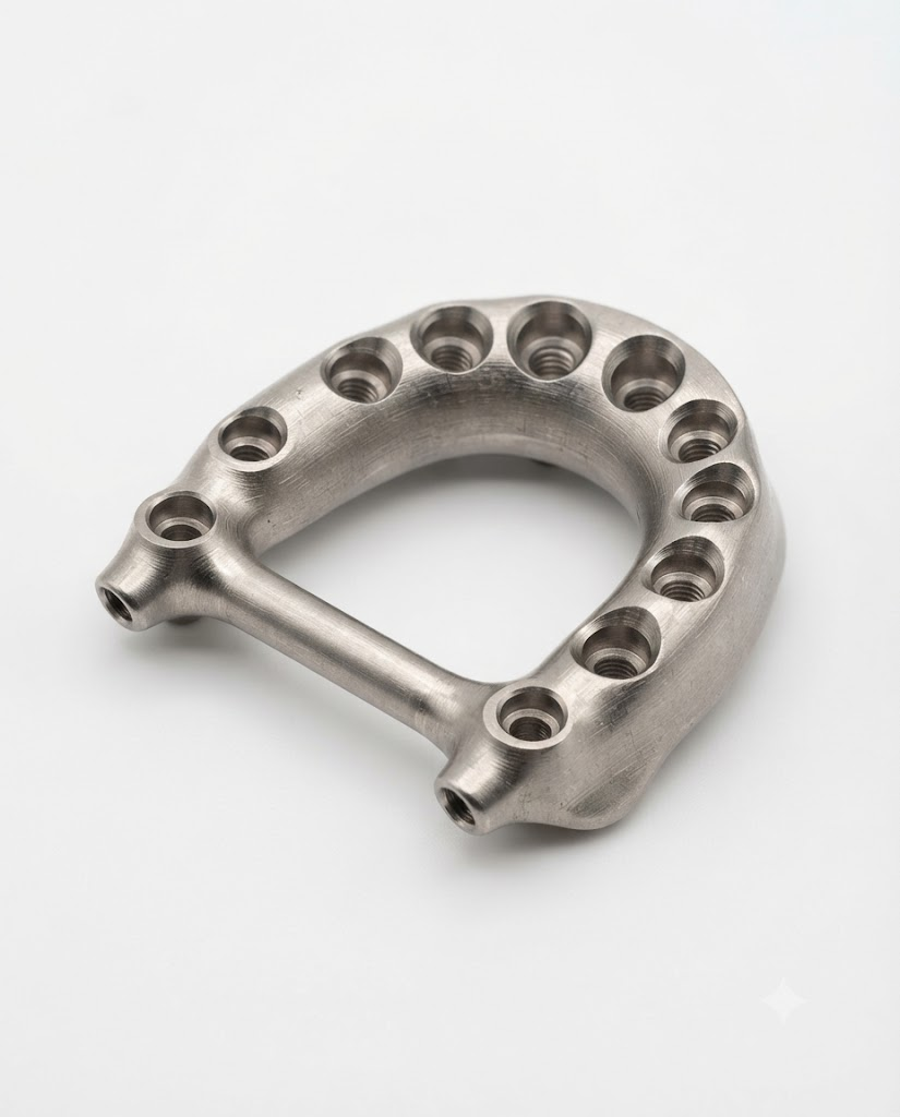Hybrid Implant Prosthesis (Cement Retained)