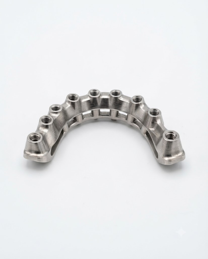 Full-Arch Implant Framework · Malo Concept (Alt. view)
