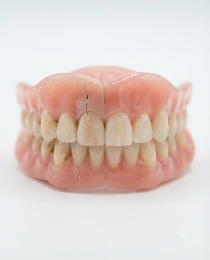 Denture Repair / Reline / Stain Removal